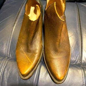 Veracruz Leather Booties